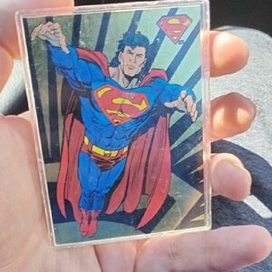 DC Comics Superman Card - Holo Rare Card
